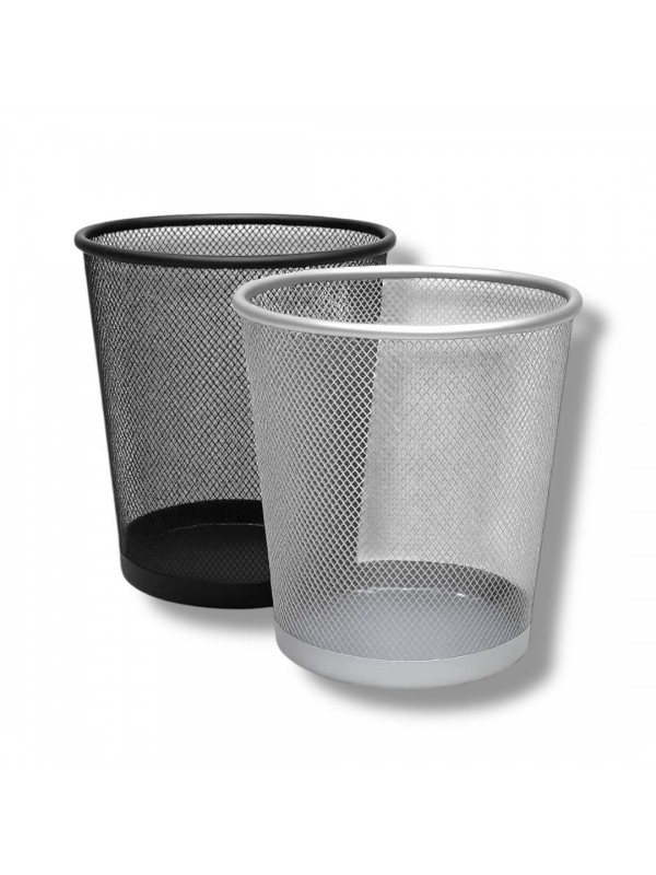 CESTO METALICO NEGRO 27 CM