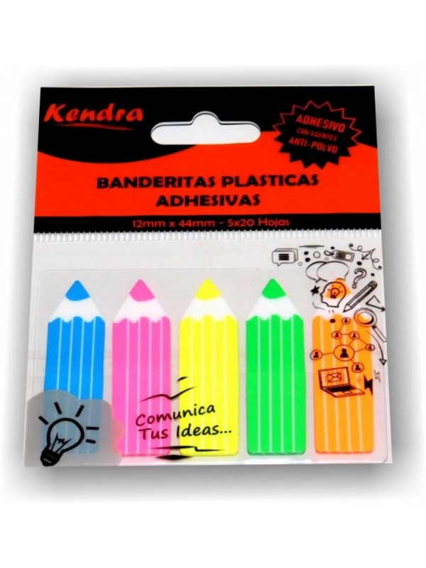 BANDERITAS LAPIZ x5 KENDRA