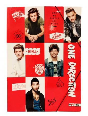 CARPETA 3 SOLAPAS ONE DIRECTION