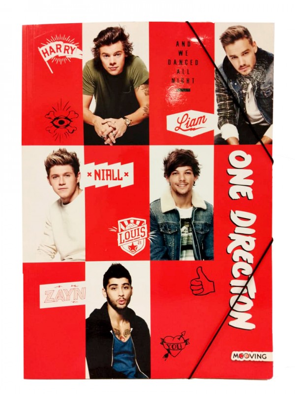 CARPETA 3 SOLAPAS ONE DIRECTION