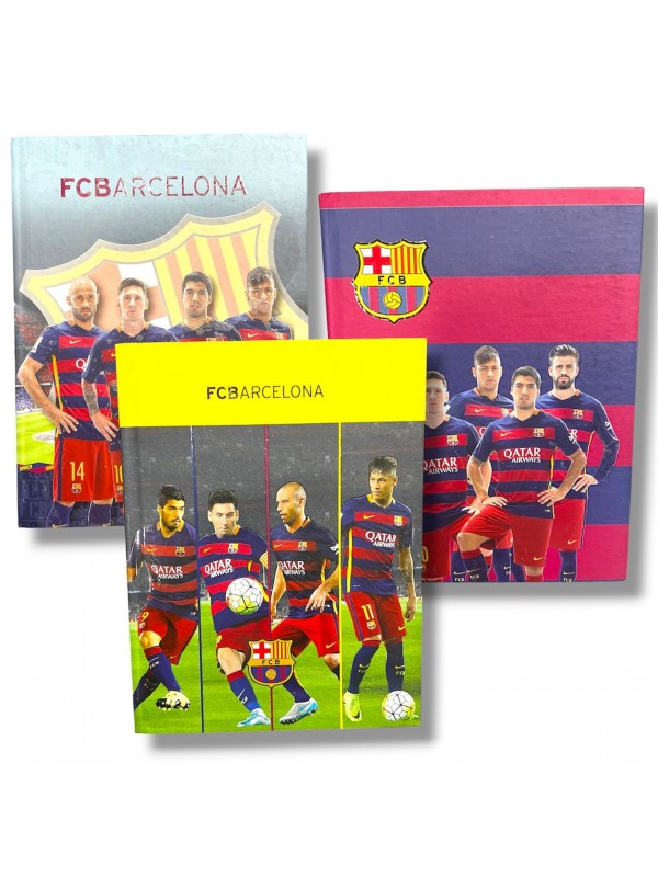 CUADERNO TAPA CARTÓN BARCELONA 48 HOJAS RAYADO