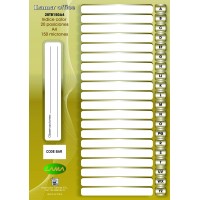 INDICE A-Z PLASTICO A4