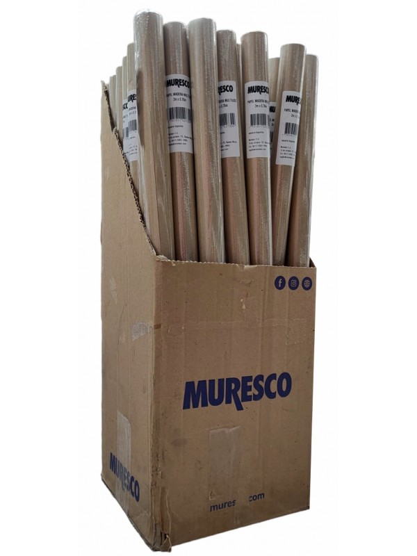 PAPEL MADERA ROLLO 2m CAJA X 48