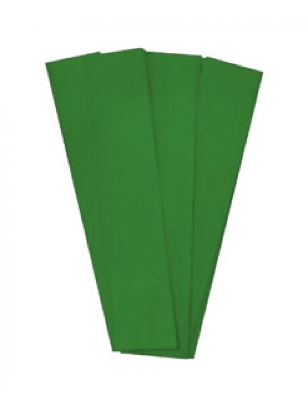 x10 PAPEL CREPE CREPING VERDE