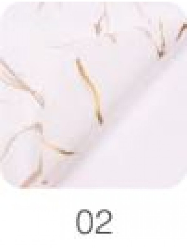 PAPEL COREANO MARMOLADO 02 BLANCO x10