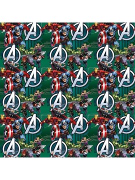 x10 PAPEL PLASTIFICADO AVENGERS