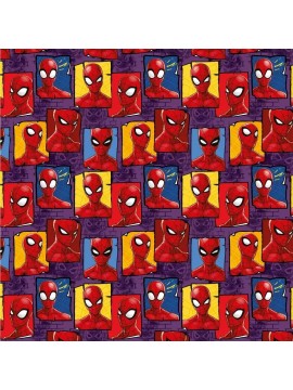 x10 PAPEL PLASTIFICADO SPIDERMAN