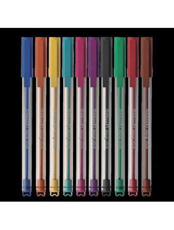 BOLIGRAFO HANG STICK x10 SURTIDOS PELIKAN