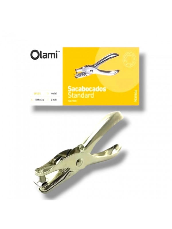 SACABOCADOS PINZA 1 ORIFICIO OLAMI