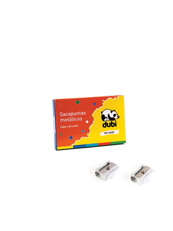 SACAPUNTAS METAL TRIANGULAR DUBI x24