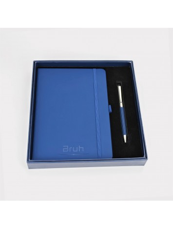 CAJA REGALO CUADERNO + BOLIGRAFO SURTIDOS