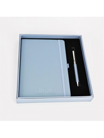 CAJA REGALO CUADERNO + BOLIGRAFO SURTIDOS