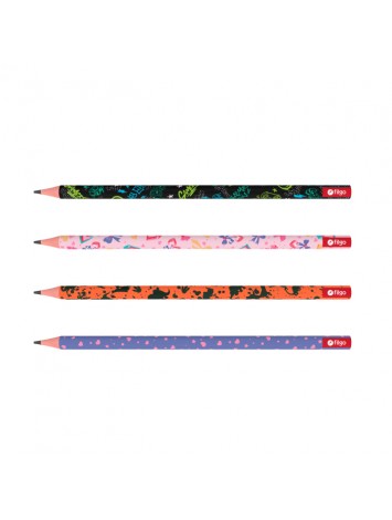 x72 LAPIZ GRAFITO HB ESTAMPADO FILGO