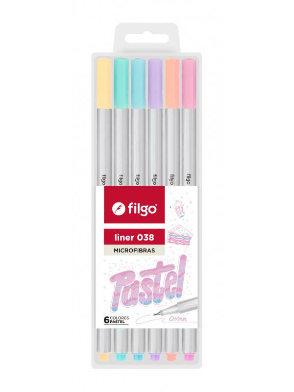 MICROFIBRA FILGO PASTEL x6