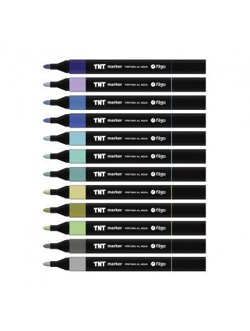 x60 MARCADOR FILGO TNT PINTURA AL AGUA EN ESTUCHE