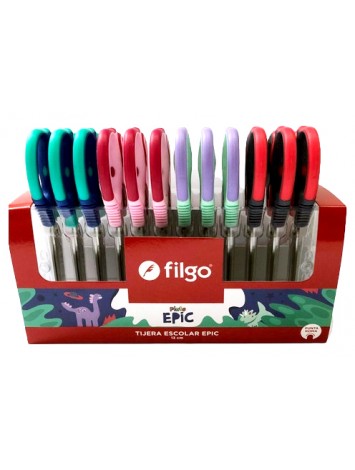 TIJERA ESCOLAR FILGO EPIC X12