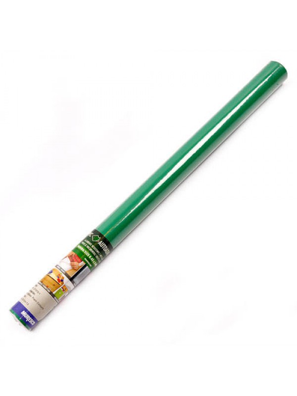 ROLLO PVC AUTOADHESIVO VERDE OSCURO x10 MT