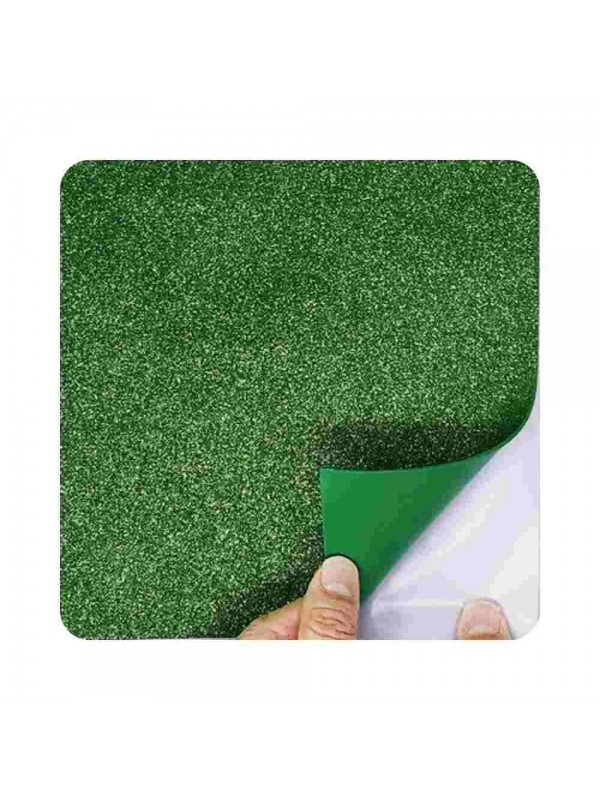 ROLLO PVC AUTOADHESIVO GLITTER VERDE x3mts