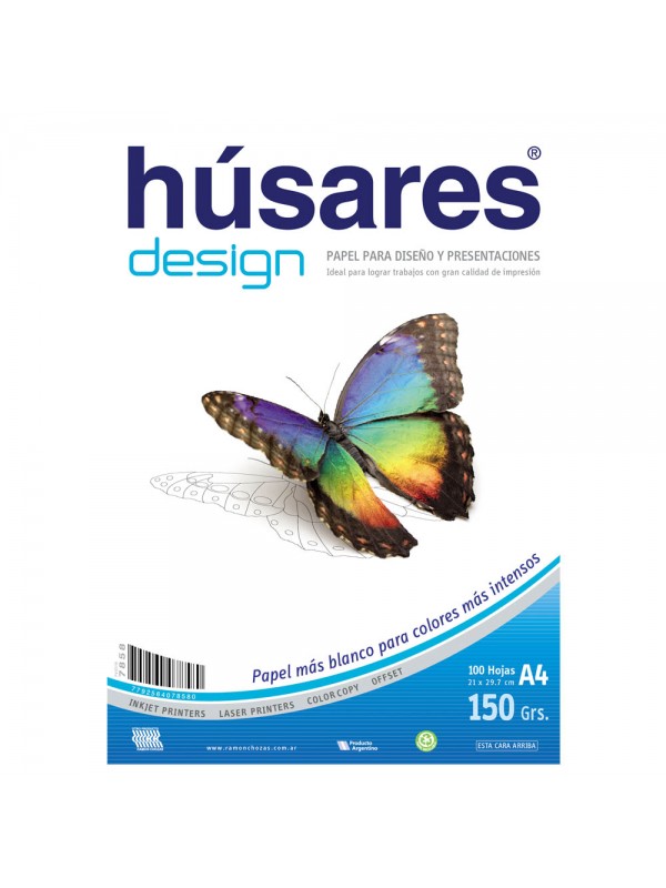 RESMA HUSARES DESIGN A4 150 G x100