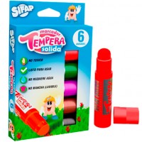 TEMPERA SOLIDA COMUN x6