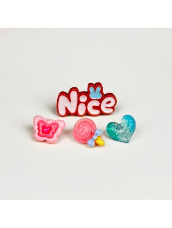 SET x4 PINES PARA CARPETA