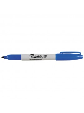 MARCADOR SHARPIE FINO AZUL