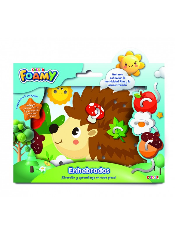 820 ENHEBRADOS PUERCOESPIN GOMA EVA