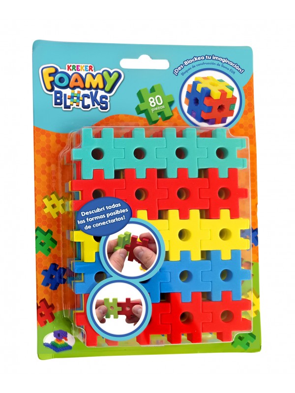1818 FOAMY BLOCKS PARA ENCASTRAR GOMA EVA
