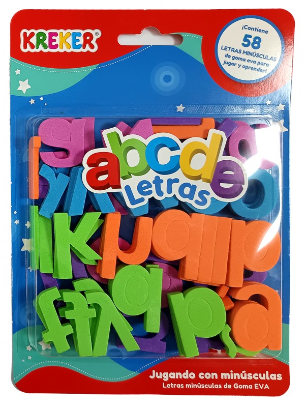 827 JUGANDO CON MINÚSCULAS GOMA EVA