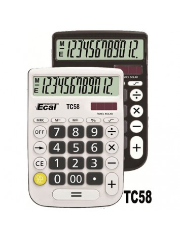 CALCULADORA LAMA ESCRITORIO TC58 12 DIGITOS