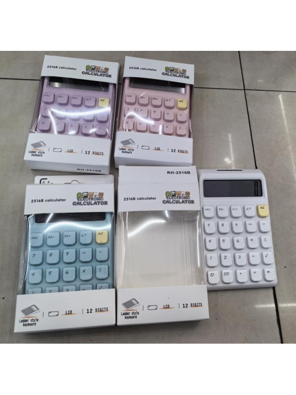 CALCULADORA 12 DIGITOS 10x15 COLORES SURTIDOS