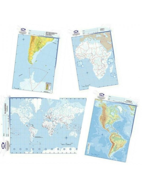 MAPA OFICIO AMERICA CENTRAL POLITICO