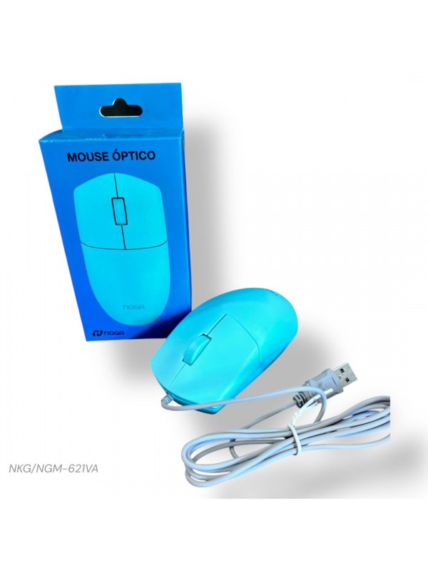 MOUSE NOGA NKG/NGM-621CL VERDE AGUA