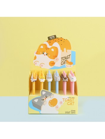 BOLIGRAFO RETRACTIL TOAST CAT x36