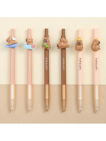 BOLIGRAFO RETRACTIL CAPYBARA x36