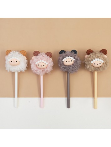 BOLIGRAFO POMPOM OVEJA x16