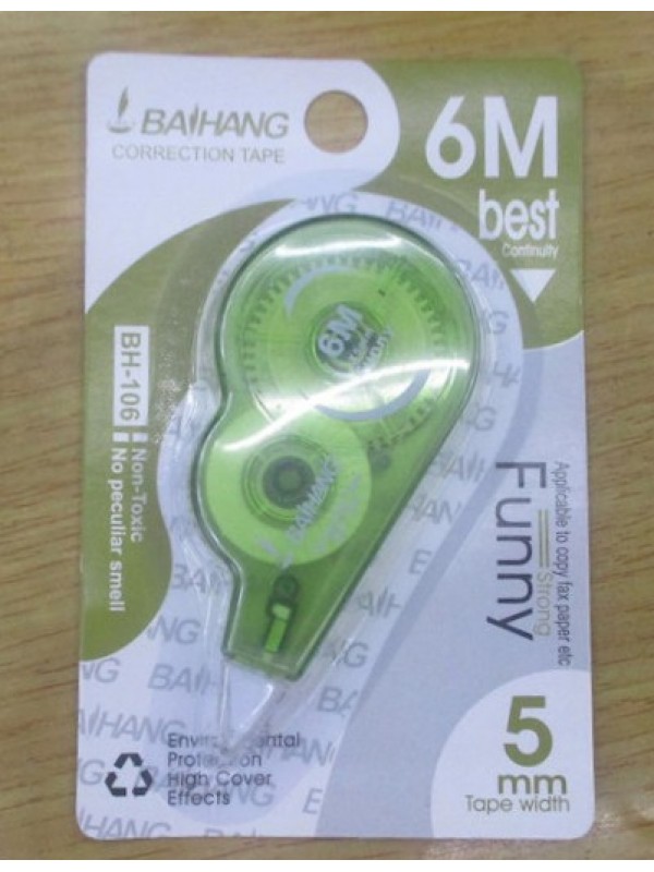 CINTA CORRECTORA 6mts