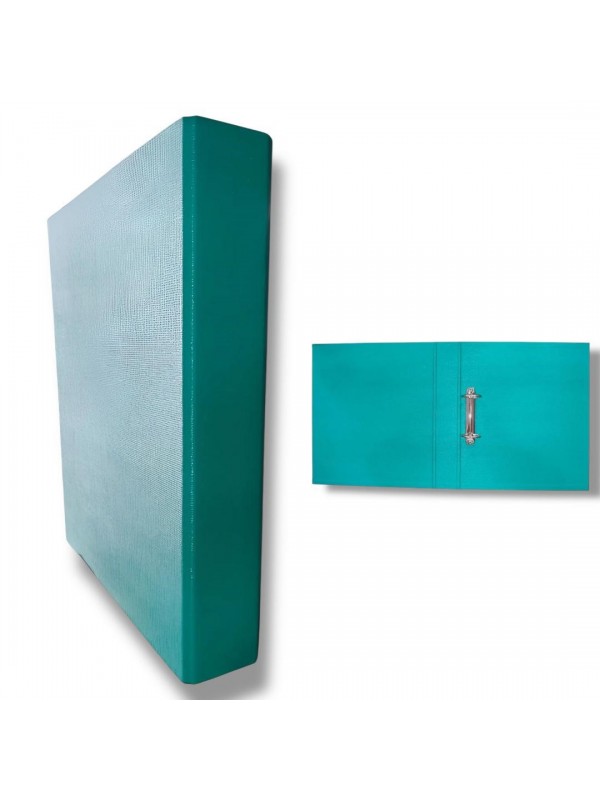 CARPETA 2x40 A4 TELADA VERDE