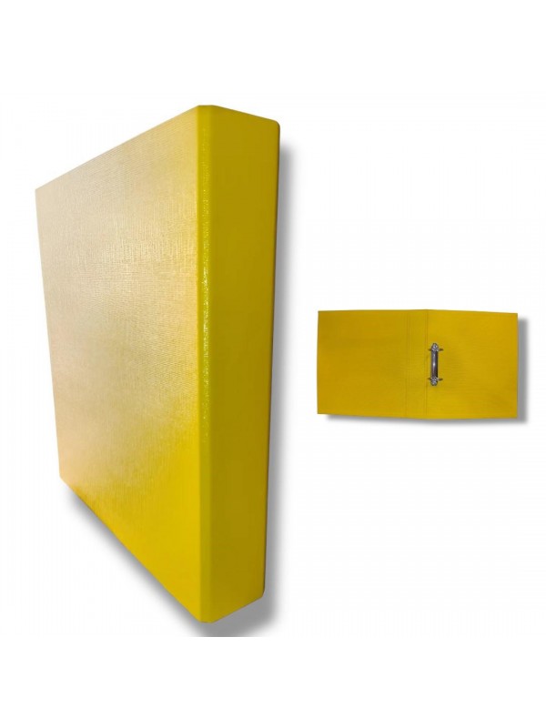 CARPETA 2x40 A4 TELADA AMARILLO