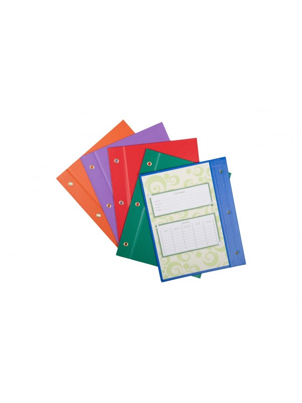 CARPETA CON CORDON N°3 TELADA VIOLETA