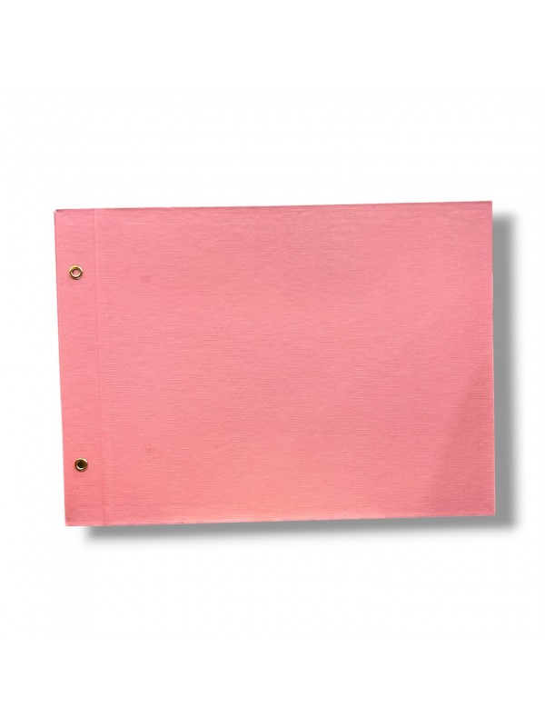 CARPETA CON CORDON N°5 TELADA ROSA PASTEL