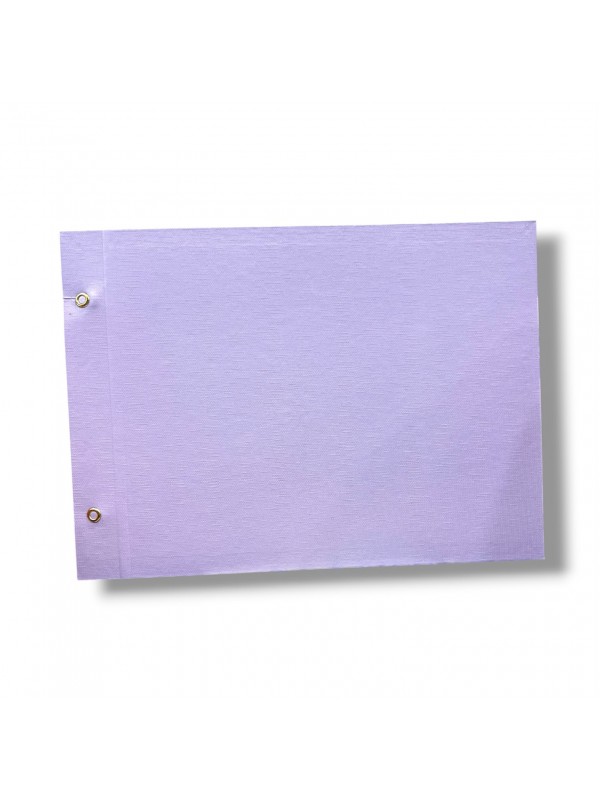 CARPETA CON CORDON N°5 TELADA VIOLETA PASTEL
