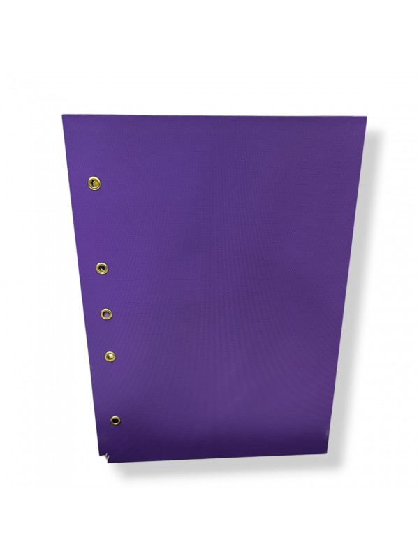 CARPETA CON CORDON A4 TELADA VIOLETA