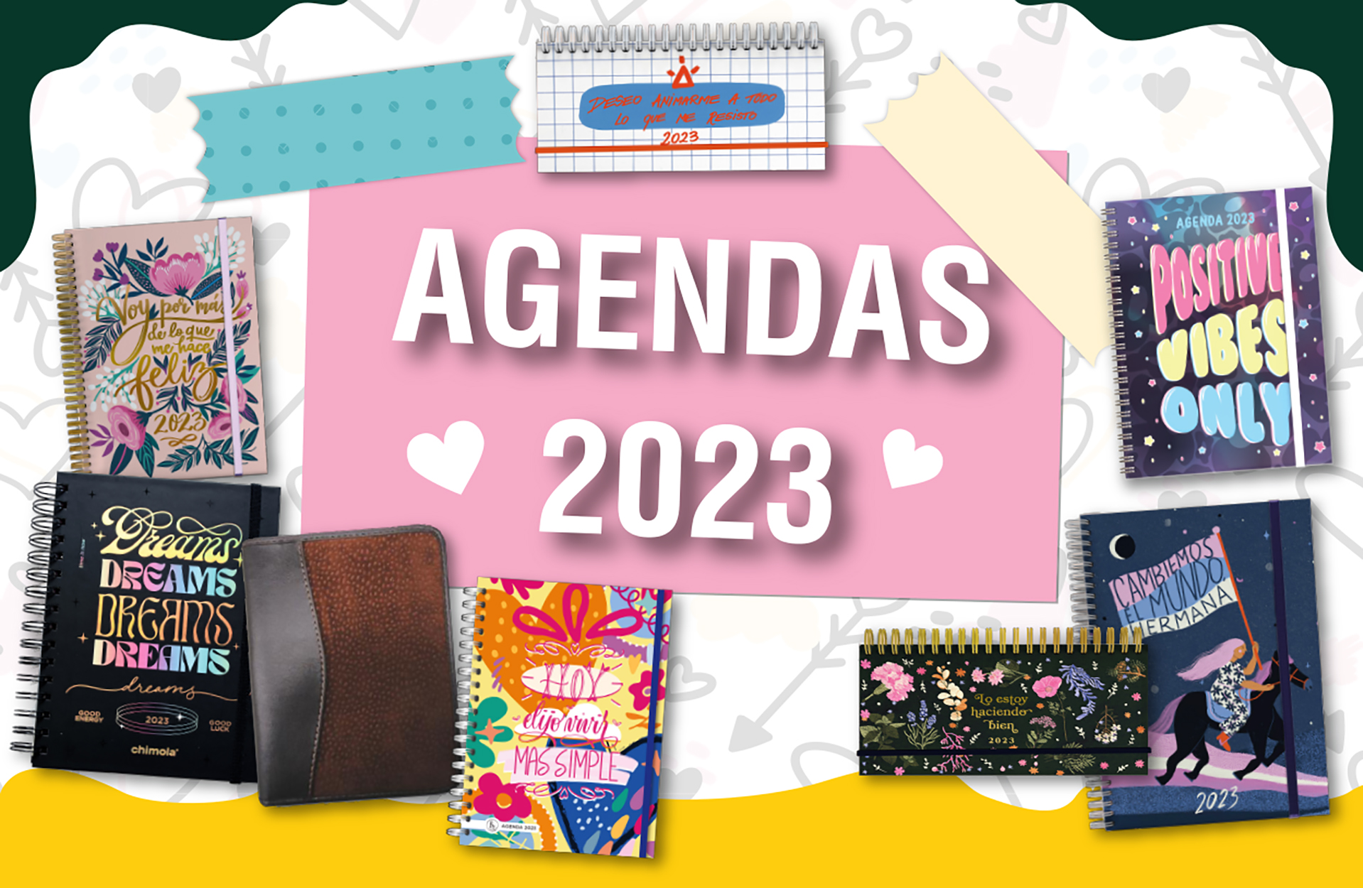 Llegaron las Agendas 2023