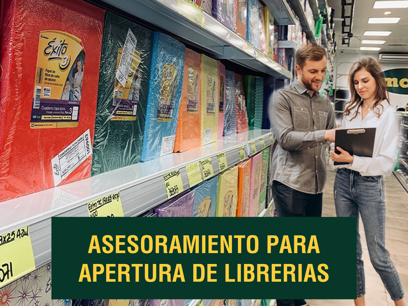 Asesoramiento para apertura de librerías